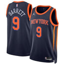 Camiseta NBA RJ Barrett - New York Knicks - 2023 - Edición de Impacto - Azul Marino