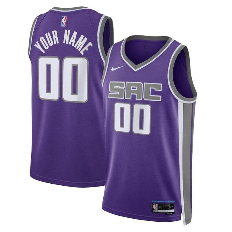 Camiseta NBA - Sacramento Kings - 2023 Morado - Edición Ícono