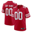 Camiseta NFL San Francisco 49ers - Edición Personalizada Scarlet