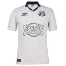 Camiseta Santos Charlie Brown JR Blanco - Versión Aficionado