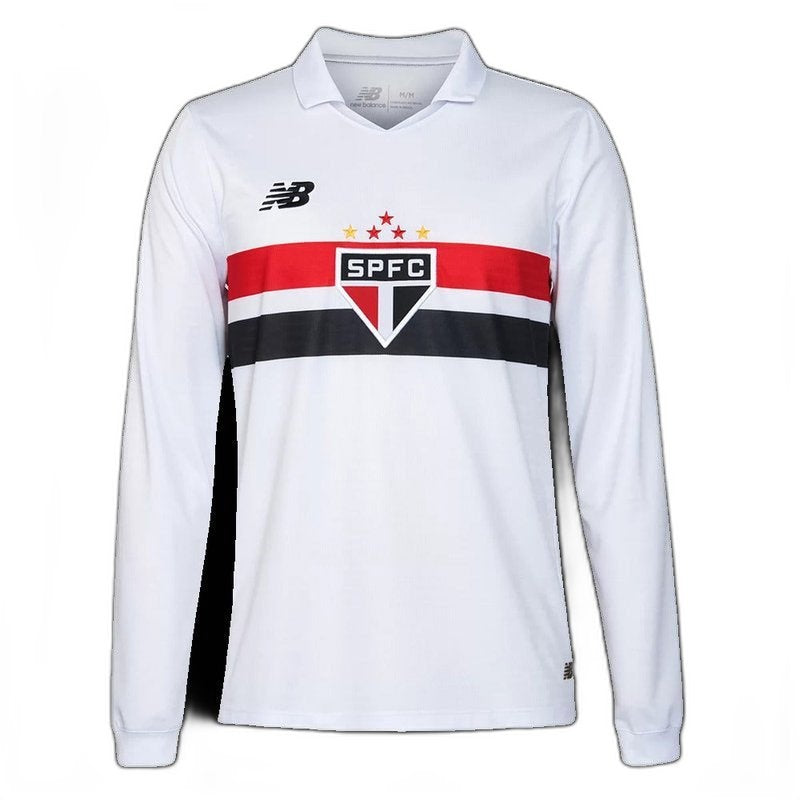 Camiseta São Paulo 24/25 I Casa - Manga Larga