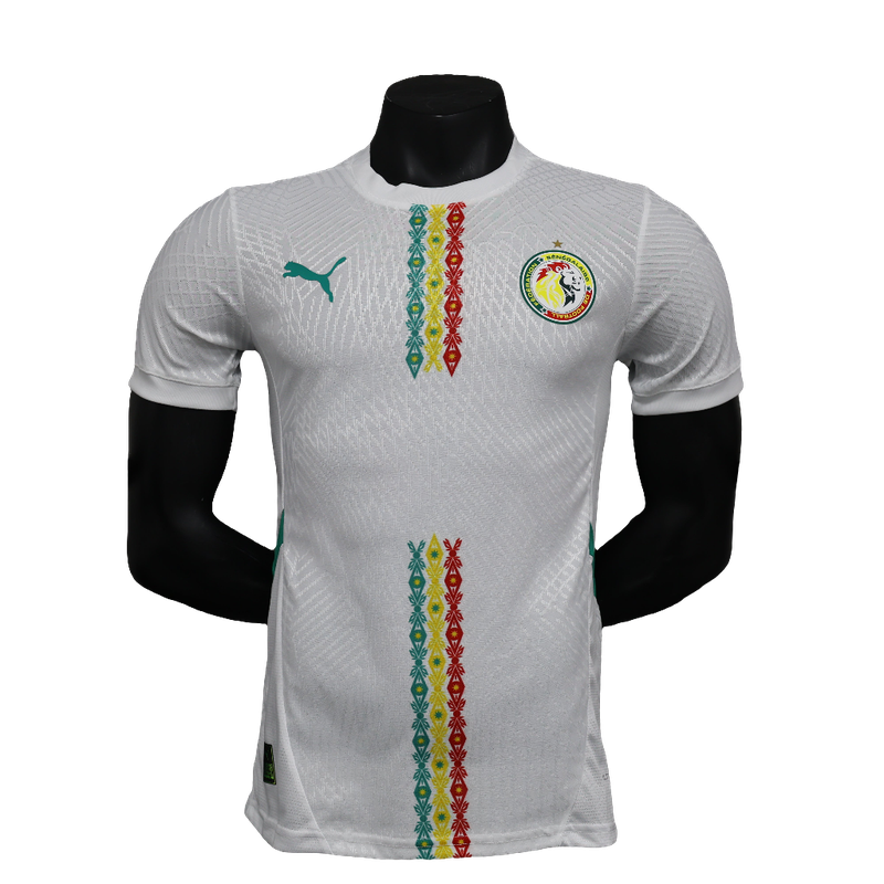Camiseta Senegal 25/26 Blanca - Versión Jugador