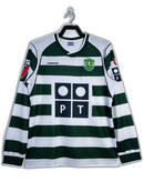 Camiseta Sporting Lisboa 01/03 I Casa - Manga Larga Versión Retro