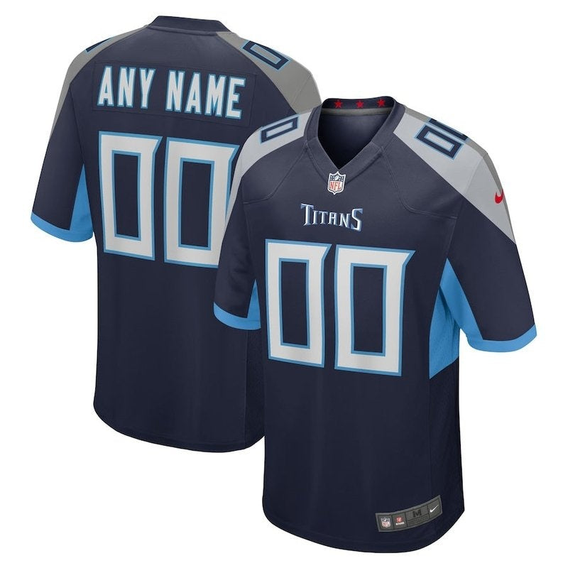 Camiseta NFL Tennessee Titans - Edición Personalizada - Azul Marino