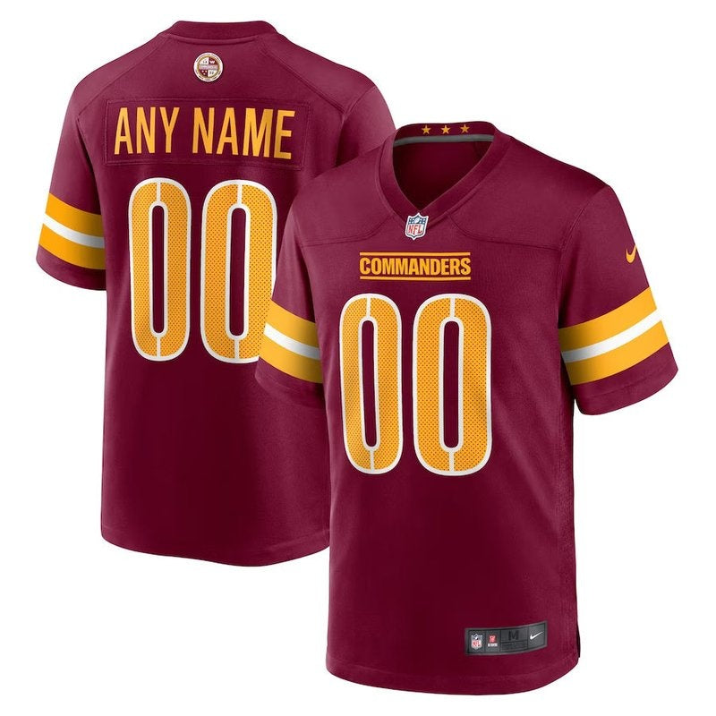 Camiseta NFL Washington Commanders - Burdeos - Versión de Juego