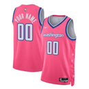Camiseta NBA - Washington Wizards - 2023 - Edición Ciudad - Rosa