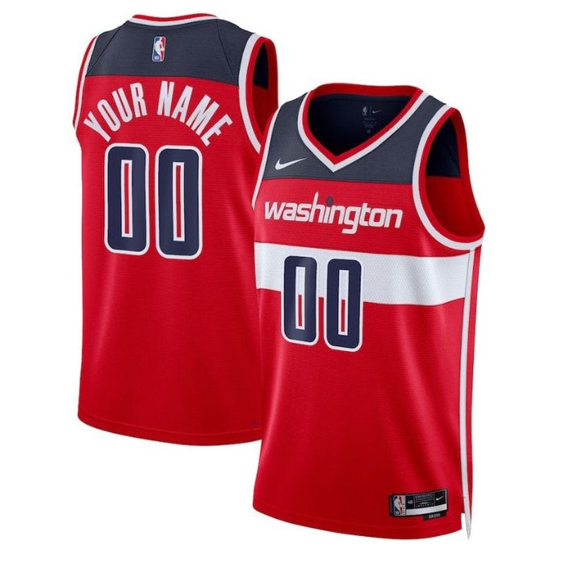 Camiseta NBA - Washington Wizards - 2023 Rojo - Edición Ícono