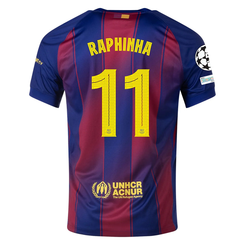 Camiseta Raphinha - Barcelona 25/26 I Casa - Versión Aficionado
