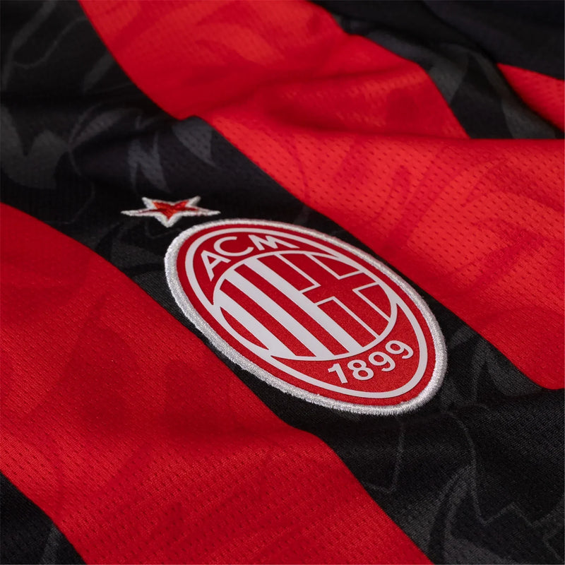 Camiseta AC Milan 25/26 I Casa - Manga Larga