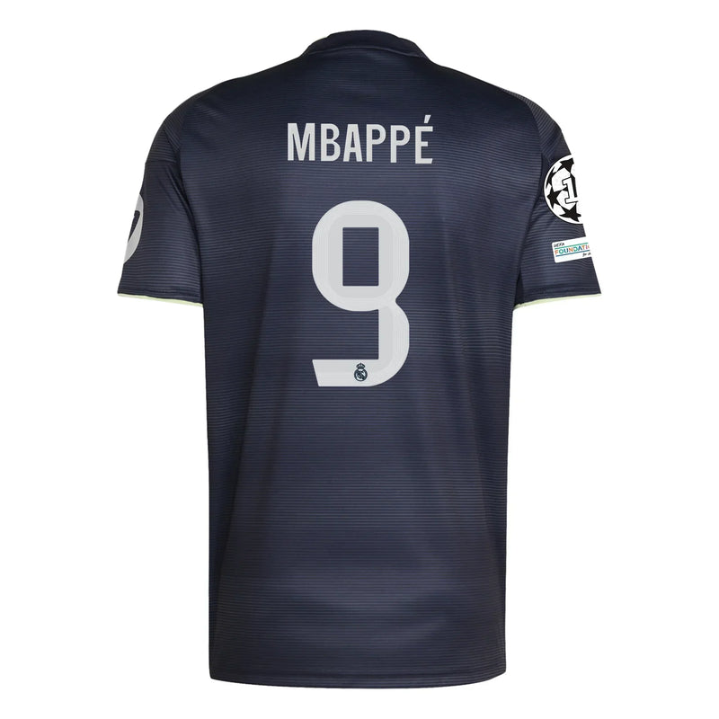 Camiseta Mbappé - Real Madrid 25/26 II Visitante - Versión Aficionado