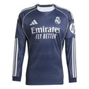 Camiseta Real Madrid 25/26 II Visitante - Manga Larga