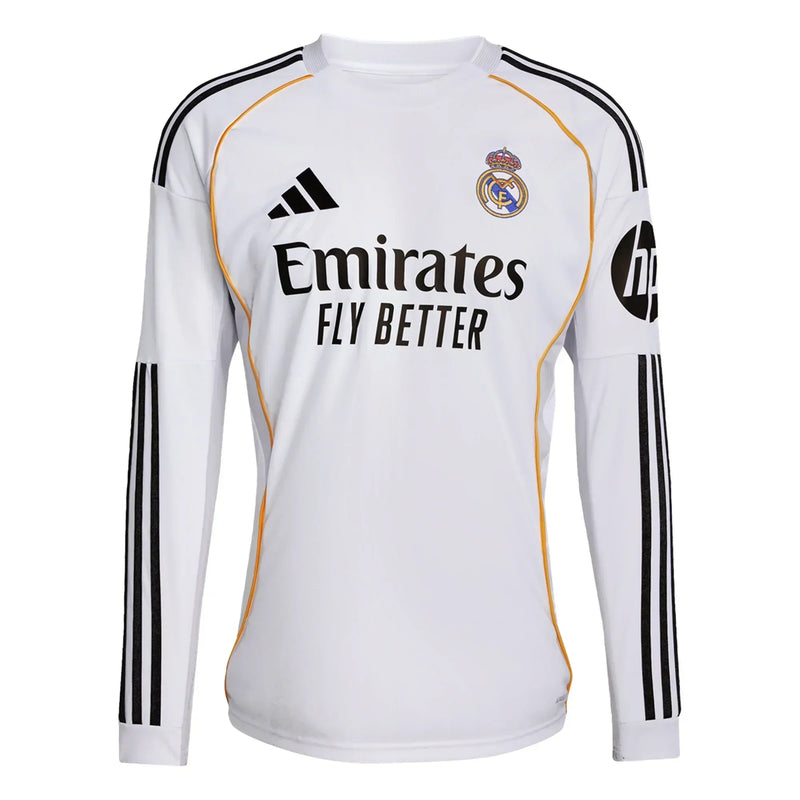 Camiseta Real Madrid 25/26 I Casa - Manga Larga